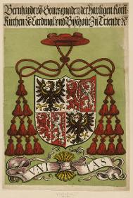 Wappen des Kardinals Bernhard von Cles