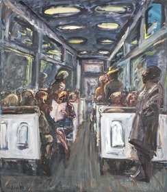 Schwarzer in der Métro