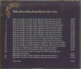 Our Trip Around the World. Beka Recording Expeditions into Asia.