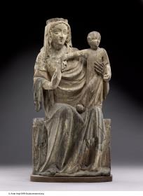 Thronende Maria mit Kind