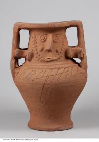 Amphora mit Gesicht