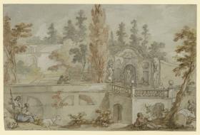 Die Gärten des Palazzo Farnese in Caprarola