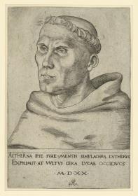Martin Luther als Augustinermönch, III. Zustand