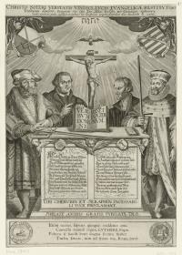 Flugblatt zum 100-jährigen Jubiläum des Thesenanschlags 1617