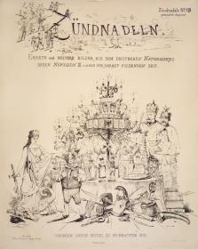 Zündnadeln No.19, Ernste und heitere Bilder aus dem deutschen Nationalkrieg gegen Napoleon III. und aus der darauffolgenden Zeit. Unserem lieben Michel zu Weihnachten 1870.