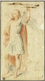 Erzengel Michael / Ein Engel triumphiert über einen Dämon