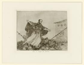 Que se rompe la cuerda (aus: Los Desastres de la Guerra, Blatt 77)