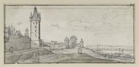 Vor der Stadtmauer von Mainz
