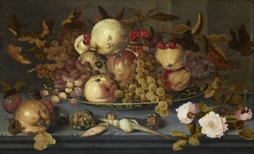 Stillleben mit Fruchtschale