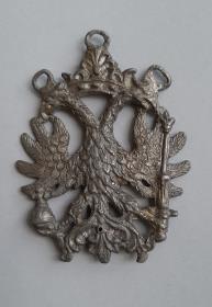 Doppeladler mit Zepter und Reichsapfel