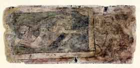 Friesfragment mit menschlichen Gestalten