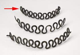 Wellenartiges Armband-Fragment