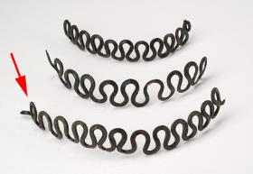 Wellenartiges Armband-Fragment