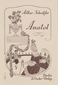 Buchumschlag Arthur Schnitzler, Anatol