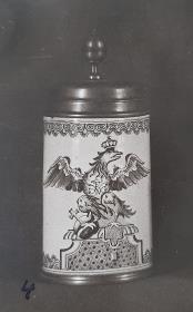 Walzenkrug mit preußischem Adler