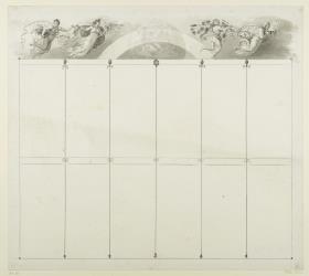 Entwurf für eine Wandkalender zum Jahr 1801