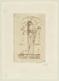 Exlibris Agnes Wiener
