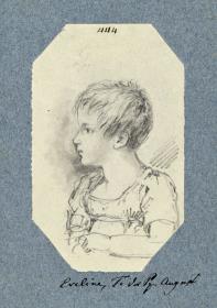 Porträt der Eveline von Waldenstein (Nr. 444 aus dem Skb. Nr. 15)
