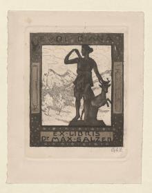 Exlibris Dr. Max Salzer