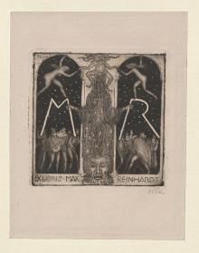 Exlibris Max Reinhard