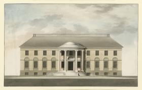 Entwurf Gutshaus Klein Machnow, Aufriss