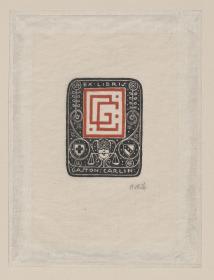 Exlibris Gaston Carlin