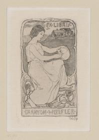 Exlibris Dr. Anton Woelfler