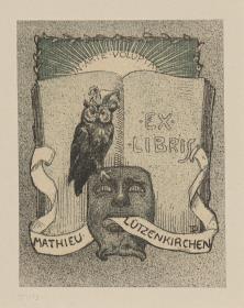Exlibris Mathieu Lützenkirchen