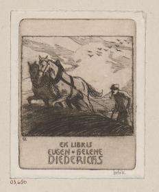 Exlibris Eugen und Helene Diederichs