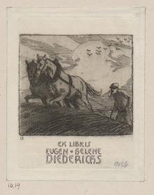 Exlibris Eugen und Helene Diederichs