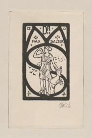 Exlibris Dr. Max Salzer