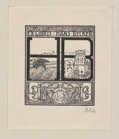 Exlibris Hans Becker