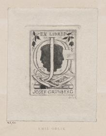 Exlibris Josef Grünberg