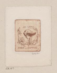 Exlibris Maria von Gomperz