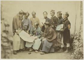 Samurai, Übergangsperiode von alter Tracht zur modernen Uniform