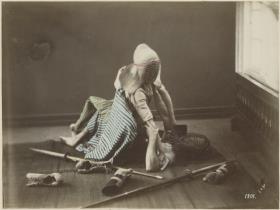 Japanischer Kendō Kämpfer