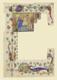 Darstellung Christi im Tempel, vereinfacht