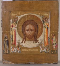 Ikone mit dem Mandylion Jesu Christi