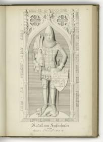 Rudolf von Sachsenhausen, gest. 1370, Dom Frankfurt a. M.