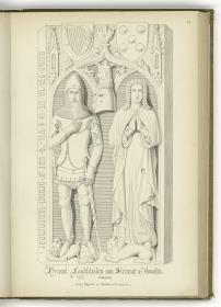 Hennel Landschaden v. Steinach und Gemahlin, gest. 1377, Kapelle Neckarsteinach