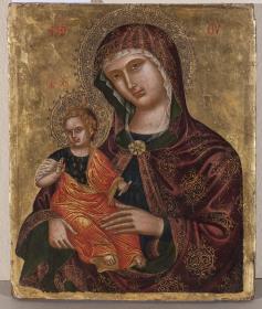 Ikone mit der Gottesmutter Madre della Consolazione