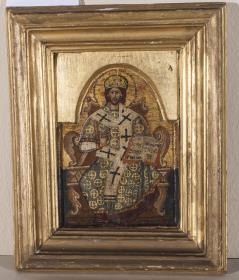 Ikone mit Jesus Christus als Hoher Priester