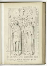 Johann von Holzhausen und Frau, gest. 1393 und 1371, Dom zu Frankfurt am Main