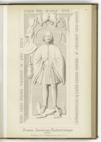 Damian Knebel von Katzenelenbogen, gest. 1410, Katharinenkirche Oppenheim