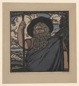 Fritz Plank als Wotan