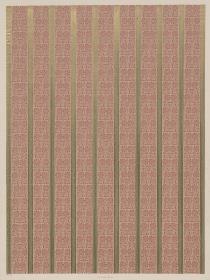 Lithografiertes Papier mit Golddruck (Streifenmuster)