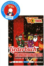 1. FC Union Liederbuch Weihnachtssingen 2014.