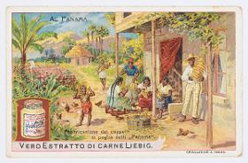 Fabbricazione dei cappelli di paglia detti "Panama"