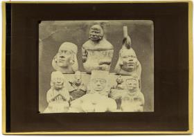 Figurengefäße und Steigbügelgefäß (Bremer Sammlung)