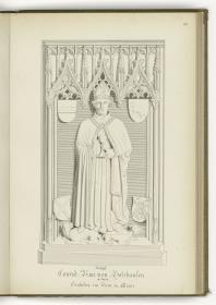 Bischof Conrad Rau von Holzhausen, gest. 1464, Dom zu Mainz